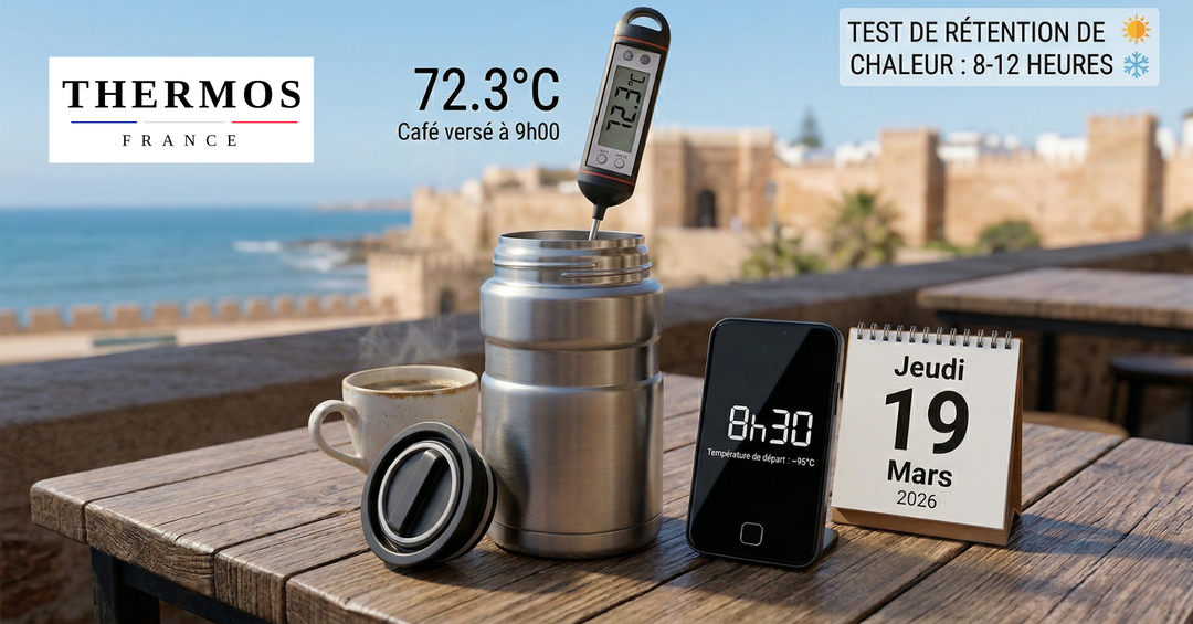 Combien de temps le café reste chaud dans un thermos ?